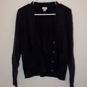 J.Crew Black Cardigan